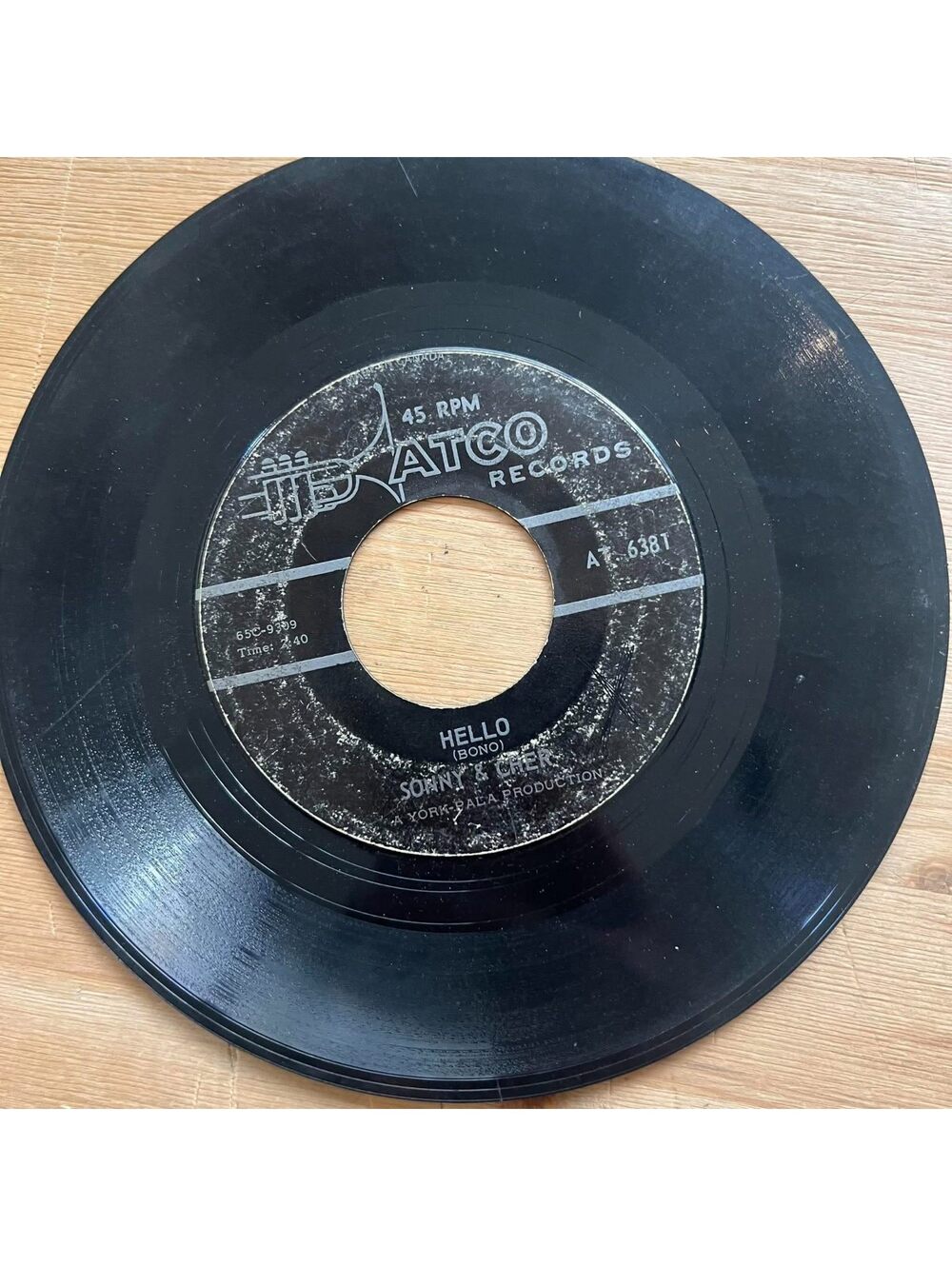 Sonny & Cher - Hello/But you're Mine 45rpm VG+ R19